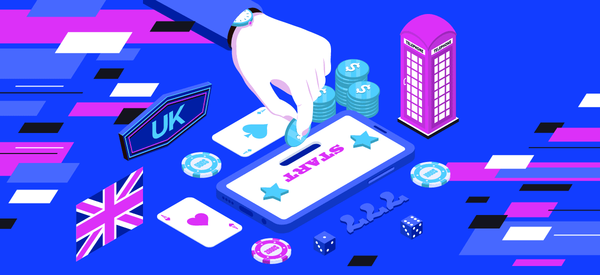 Visualisierung eines Online-Casinos