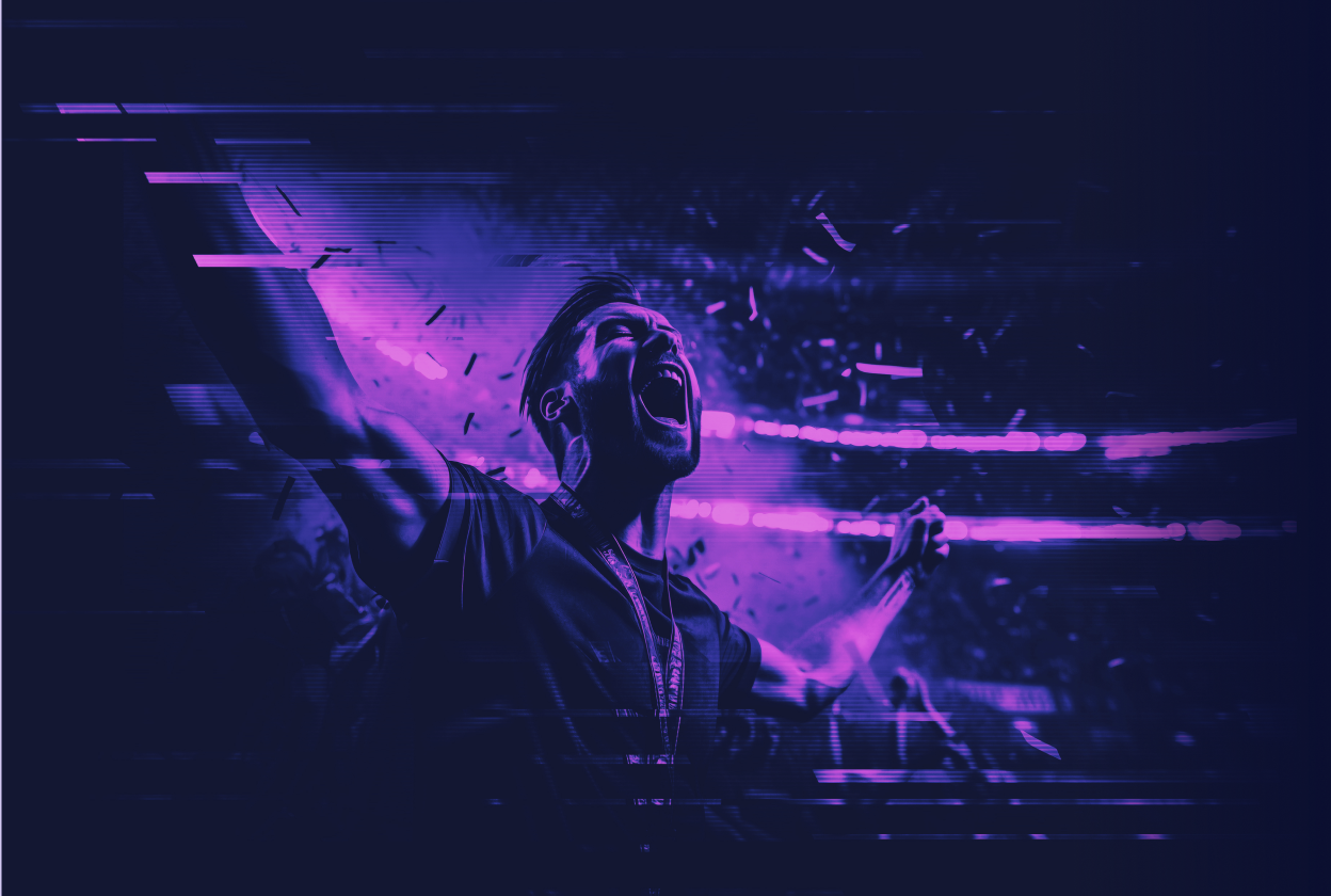 Sports betting grid image purple