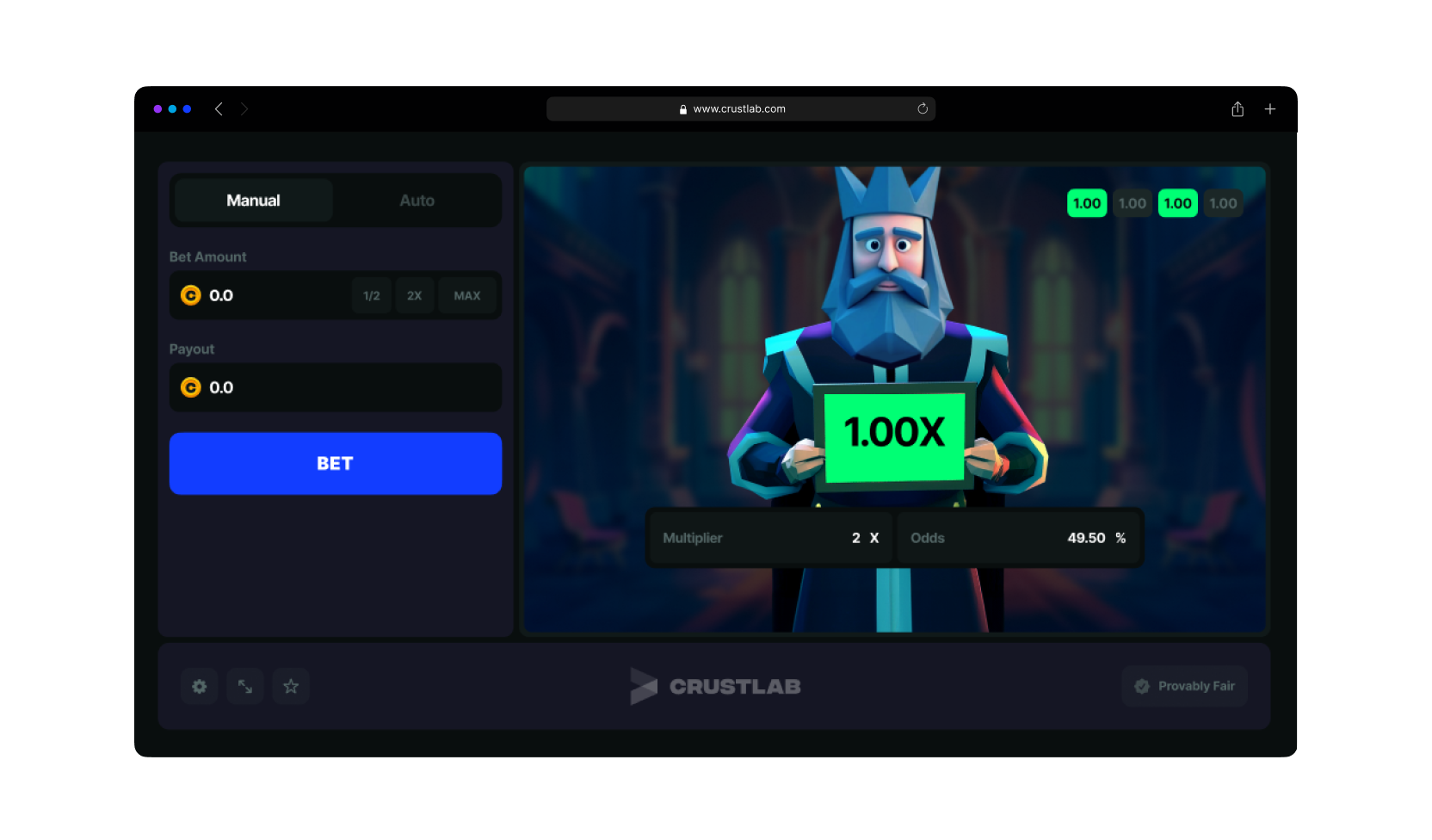 Limbo game example view.