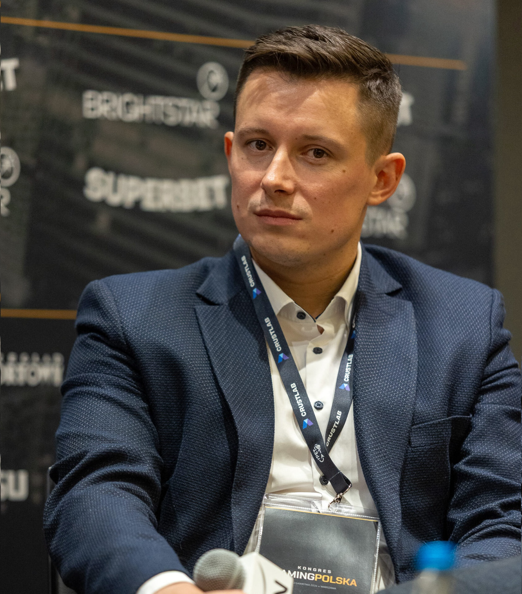 Adam Gontarz as a speaker at the iGaming Polska Congress 2026.
