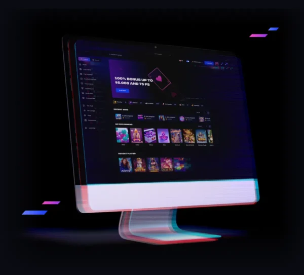 Casino Frontend Modernization mockup