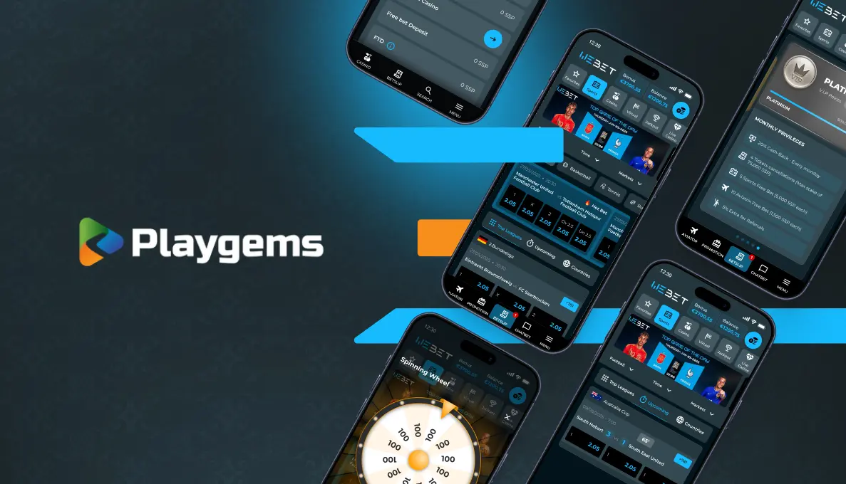 Playgems mobile mockups