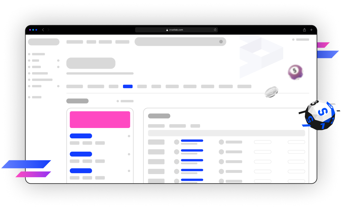 Lottery omnichannel product development mockup